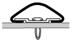 Track Mounting EMI Shielding Gasket